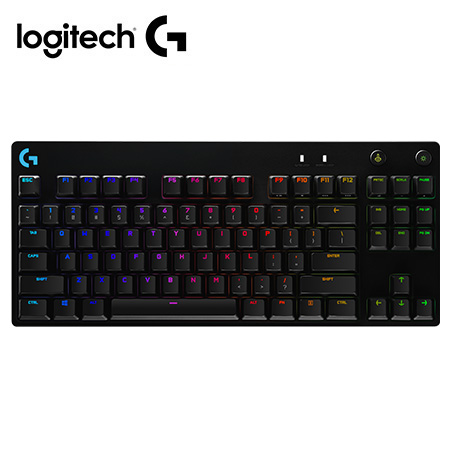 TECLADO LOGITECH PRO KEYBOARD RGB USB BLACK (920-009388)